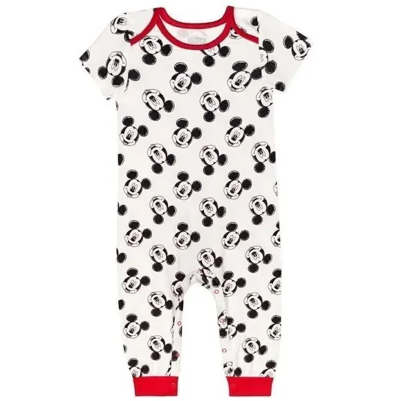 MICKEY INFANT Super Soft Hacci Knit Romper 3-pack Set - Picture 6 of 8